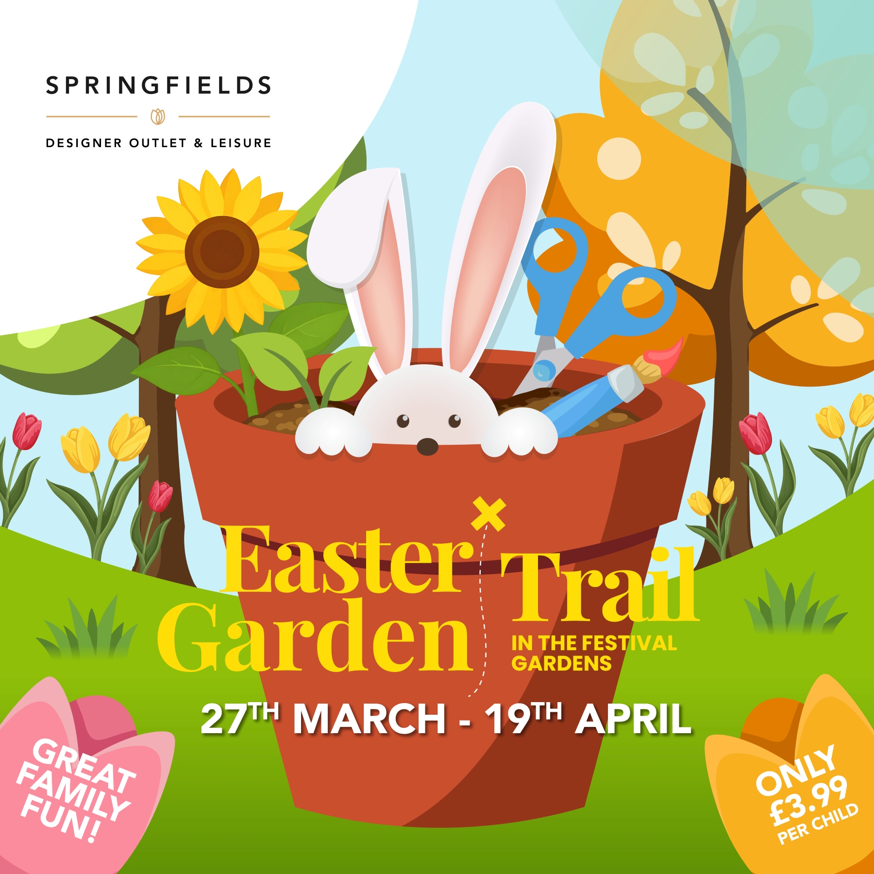 The Springfields Easter Garden Trail 2026